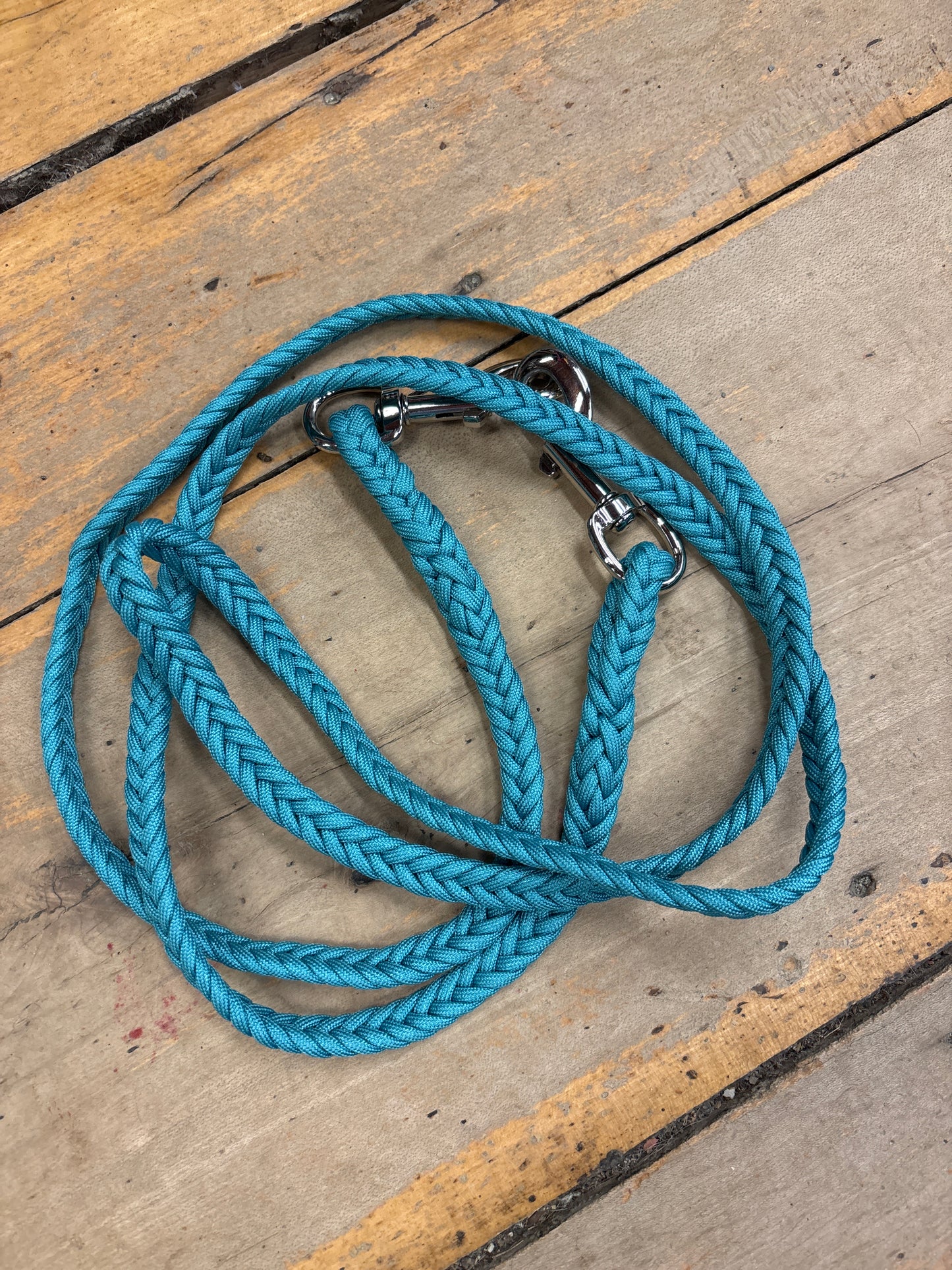 7’ Braided Reins with Snaps