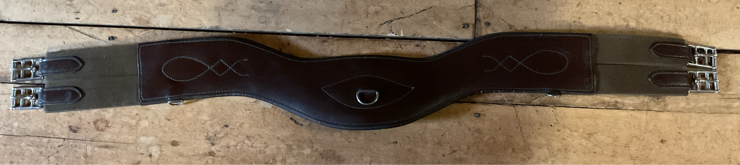 Total Saddle Fit Girth- Brown