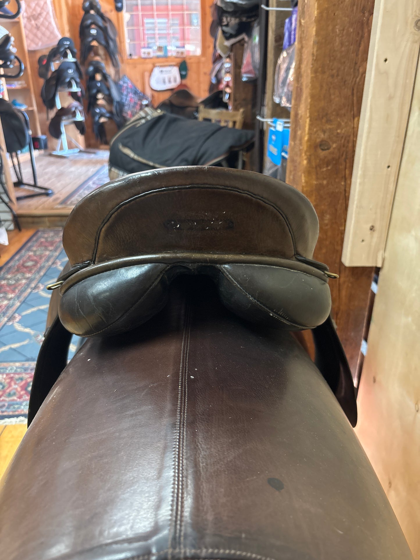 Albion Original Comfort All Purpose Saddle-Brown-17”-Medium Wide