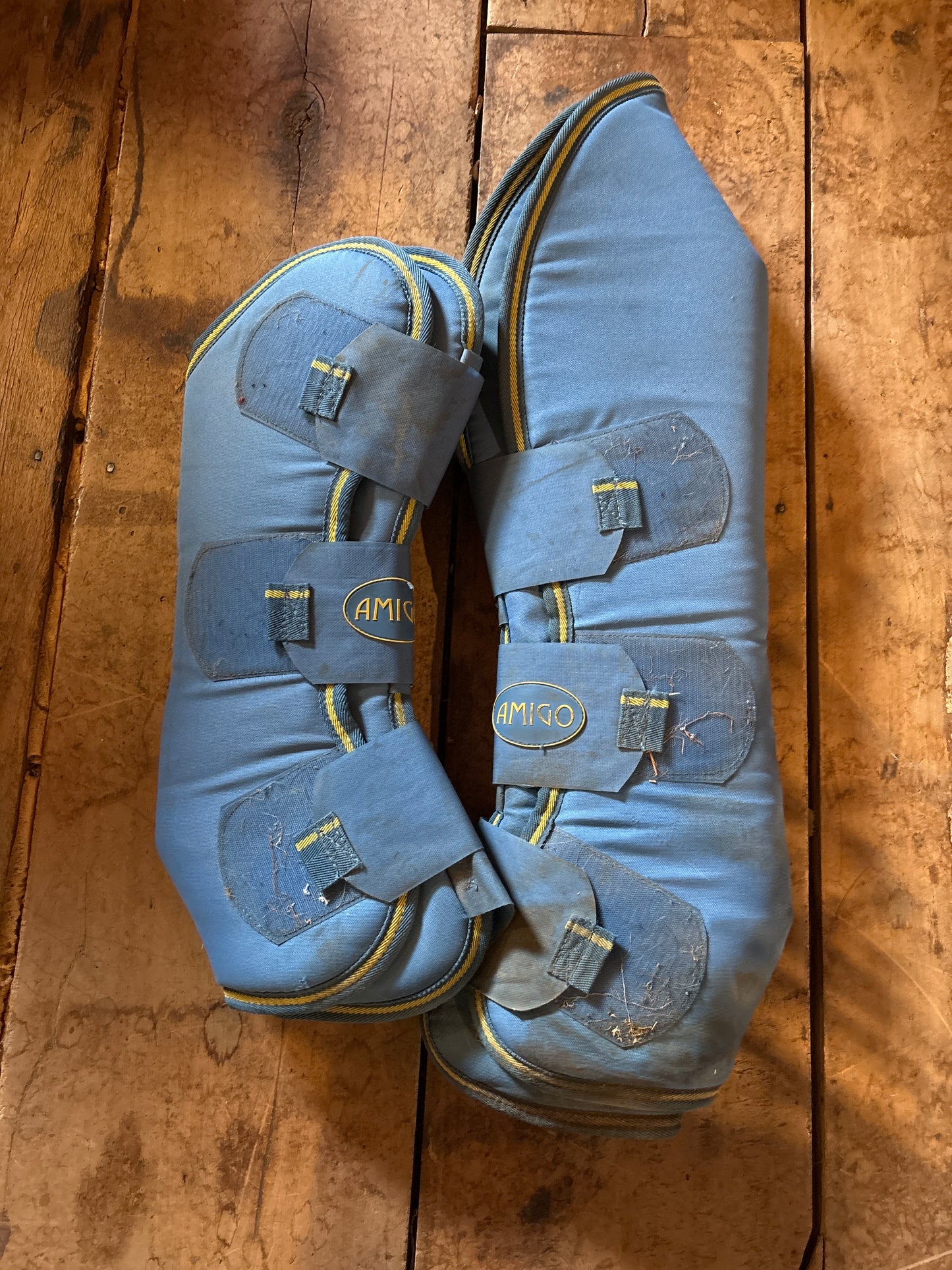 Amigo Shipping Boots-Blue-Full