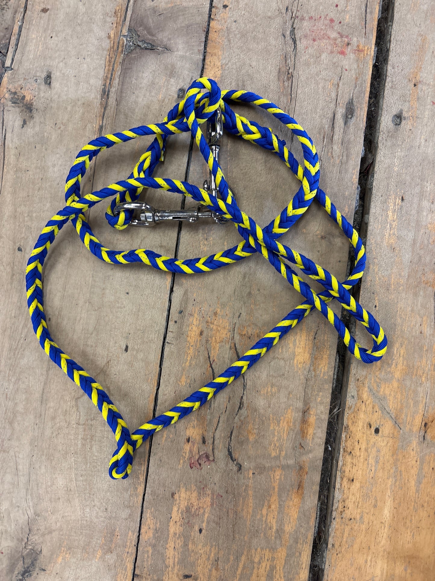 7’ Braided Reins with Snaps