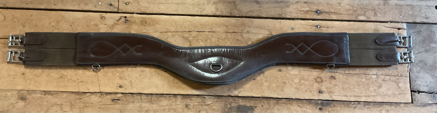 Total Saddle Fit Girth- Brown