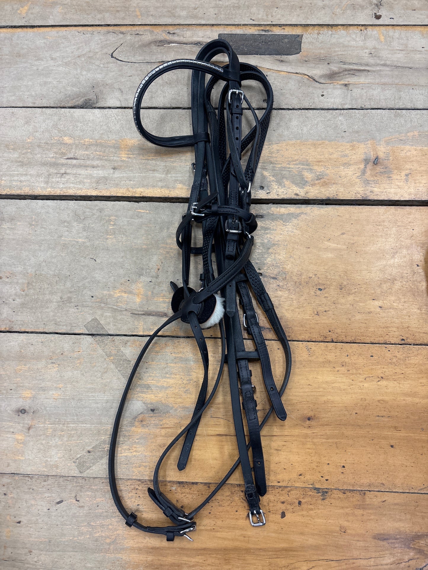 Nunn Finer Figure 8 Bridle-Black-XFull