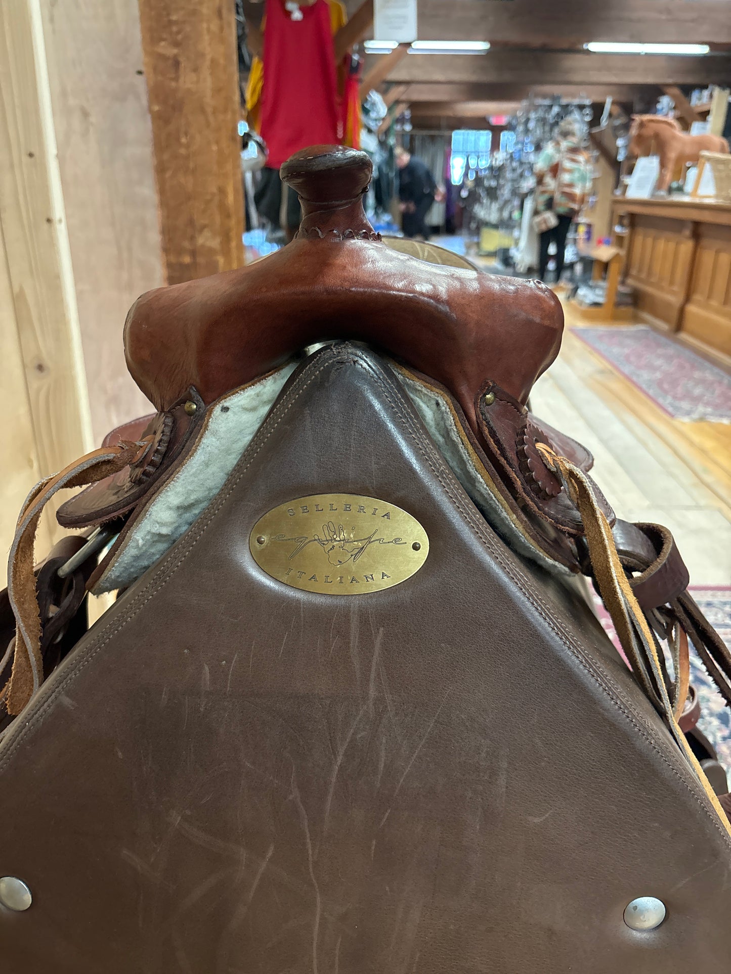 Children’s Western Saddle-Brown-10”