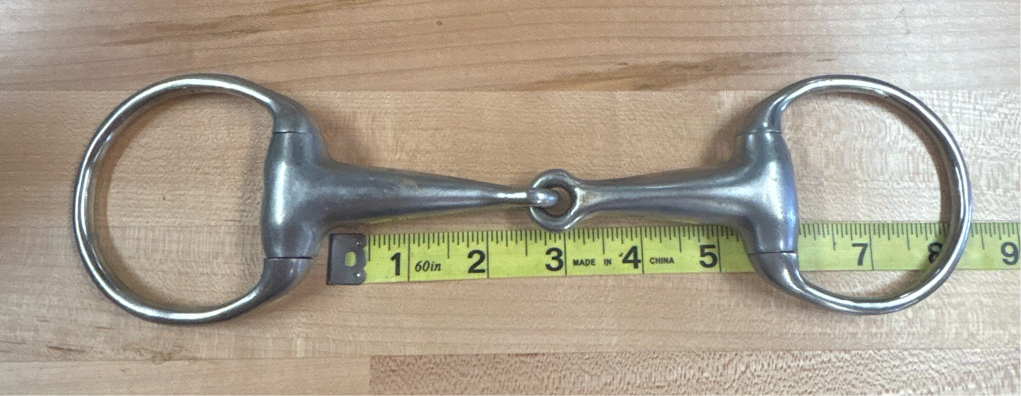 Single Joint Eggbutt Snaffle-5”