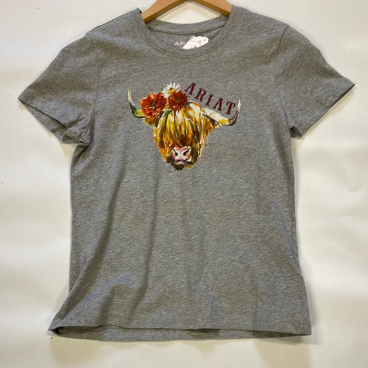 T-shirt Ariat Highlander Rose pour enfants