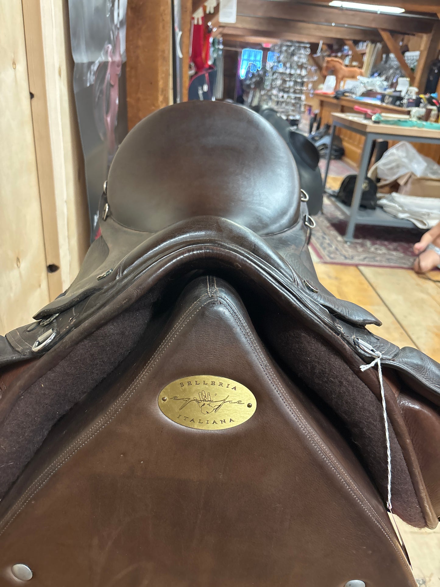 Lovatt & Ricketts Solstice Endurance Saddle-Brown-18-Wide