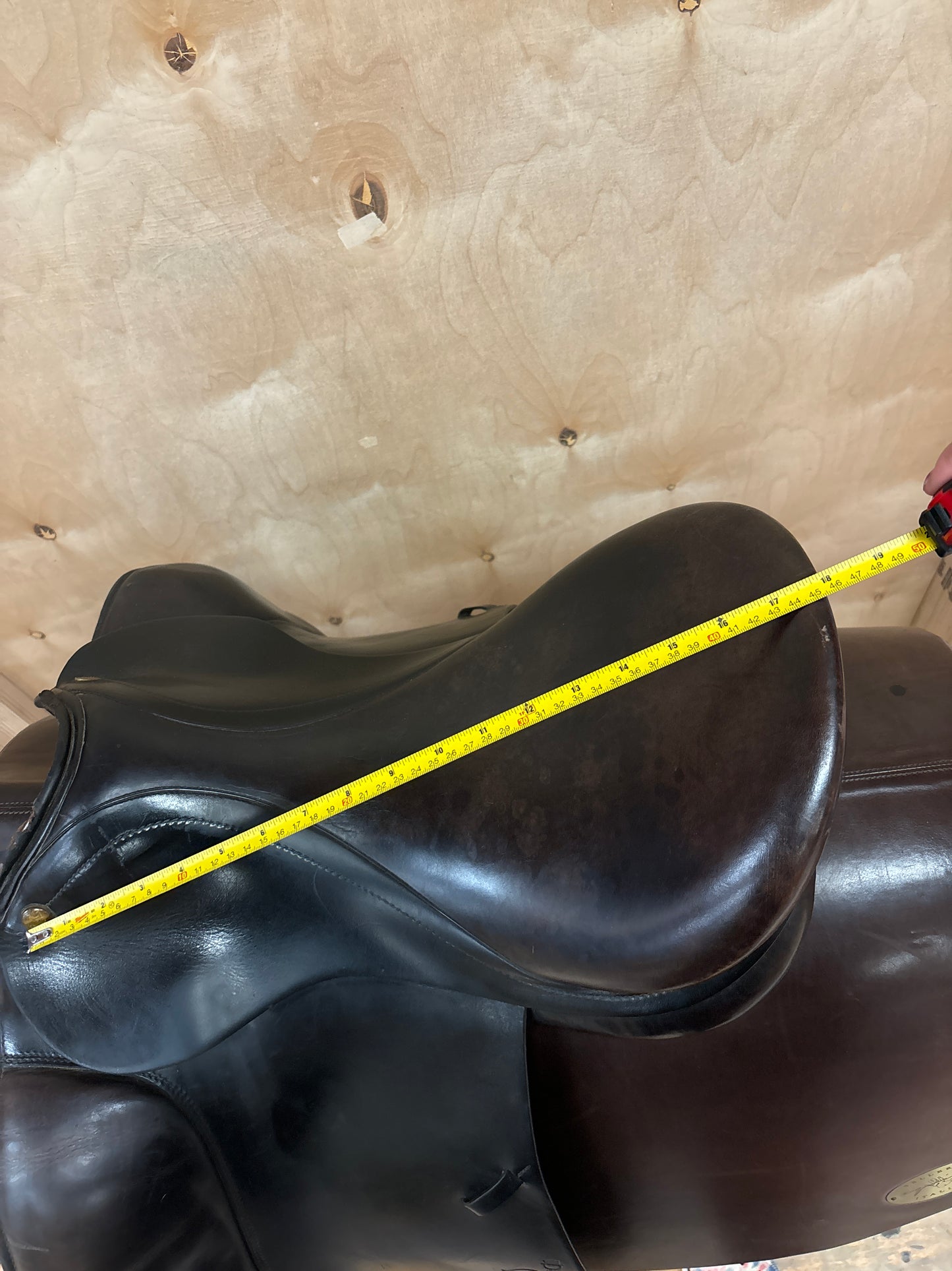 Prestige Dressage Saddle-18”-33cm-Brown