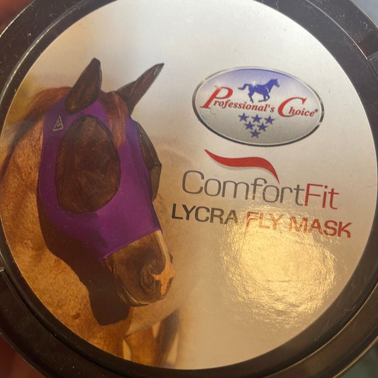 Pro Choice Comfort Fit Fly Mask-Charcoal-Warmblood