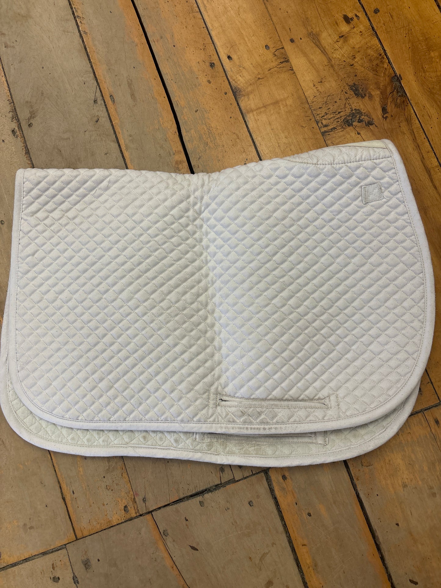 All Purpose Saddle Pad-White