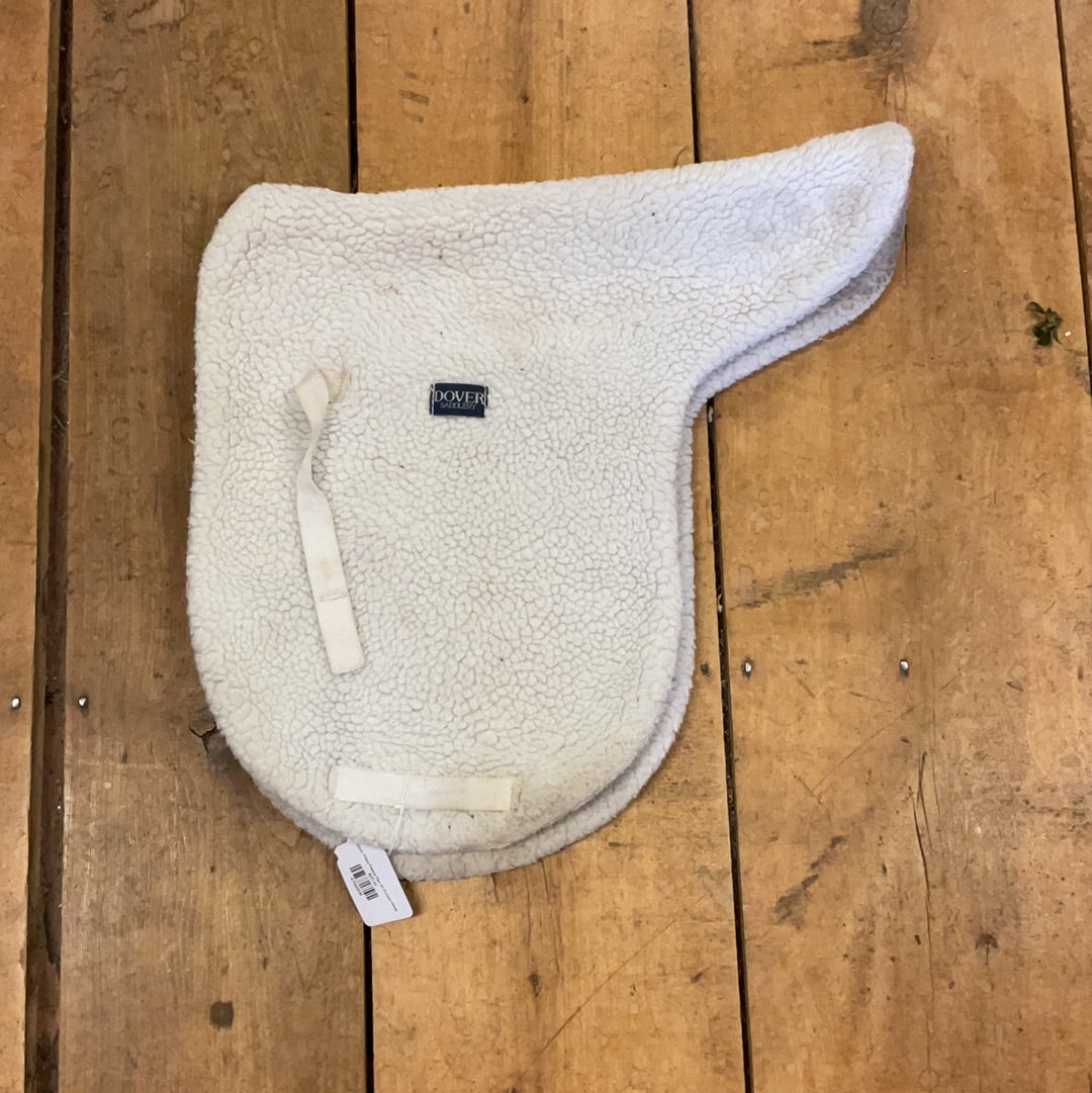 Dover Fitted Fleece Pad-All Purpse-White