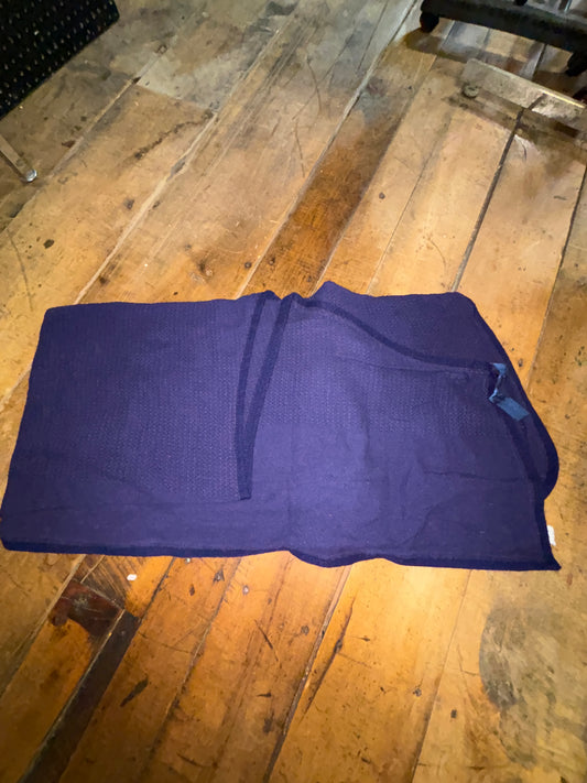 Irish Knit Cooler-Navy-81”