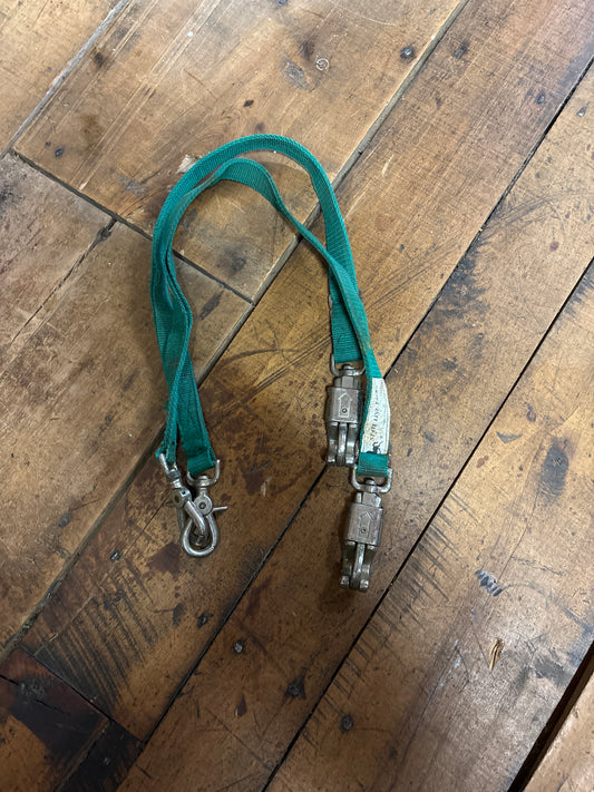 State Line Tack Trailer Ties-Green