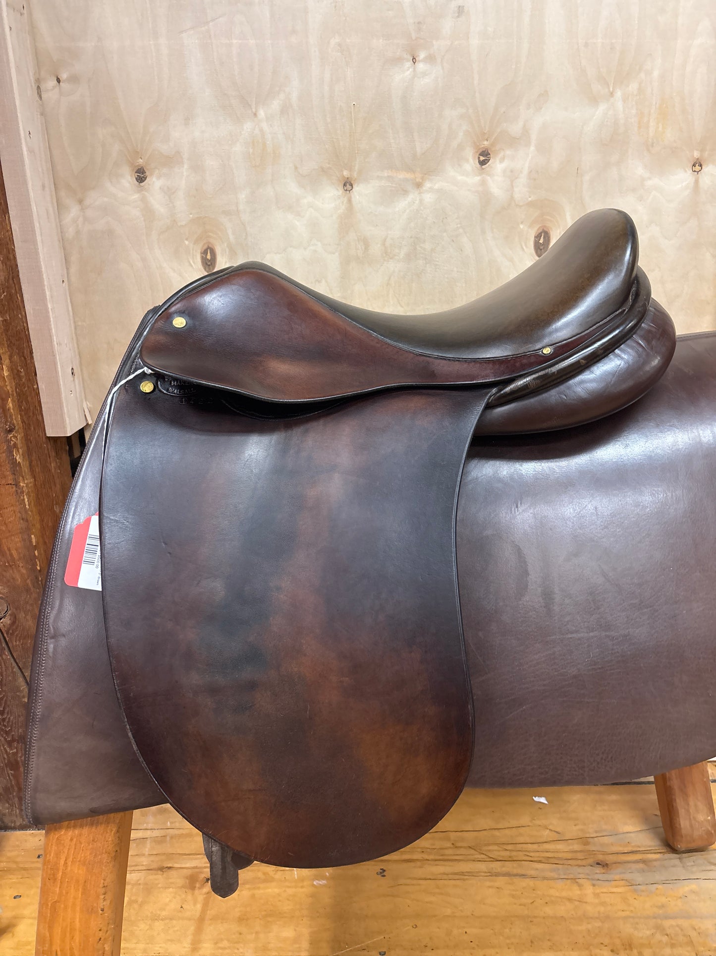 AJ Foster Dressage Saddle-Brown-17.5”-Medium