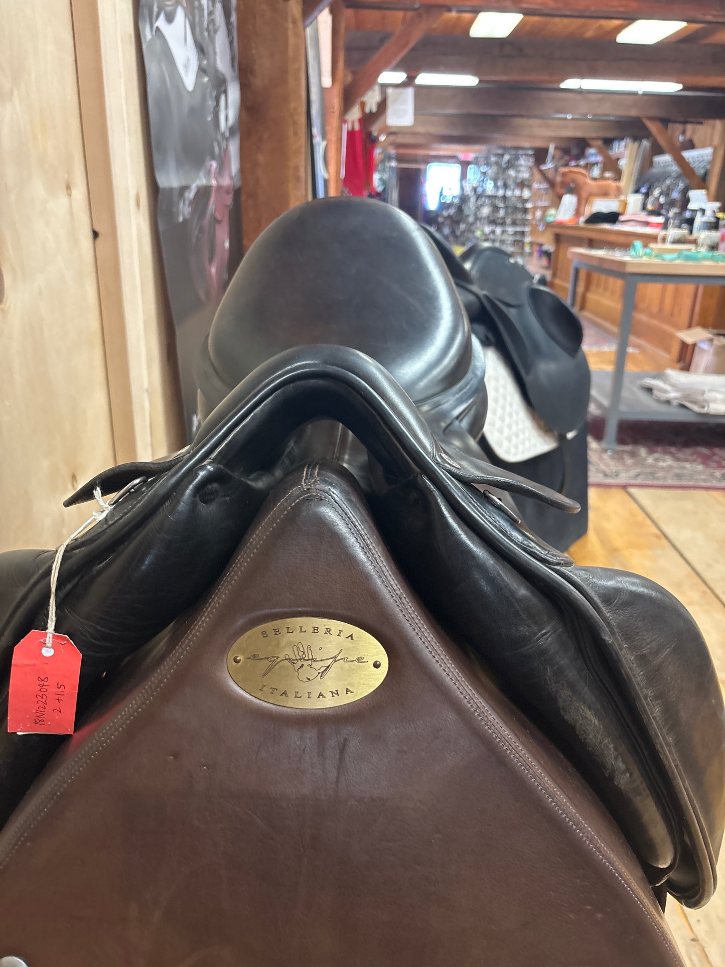 Amerigo Vega Dressage Saddle-Black-+1.5-18”