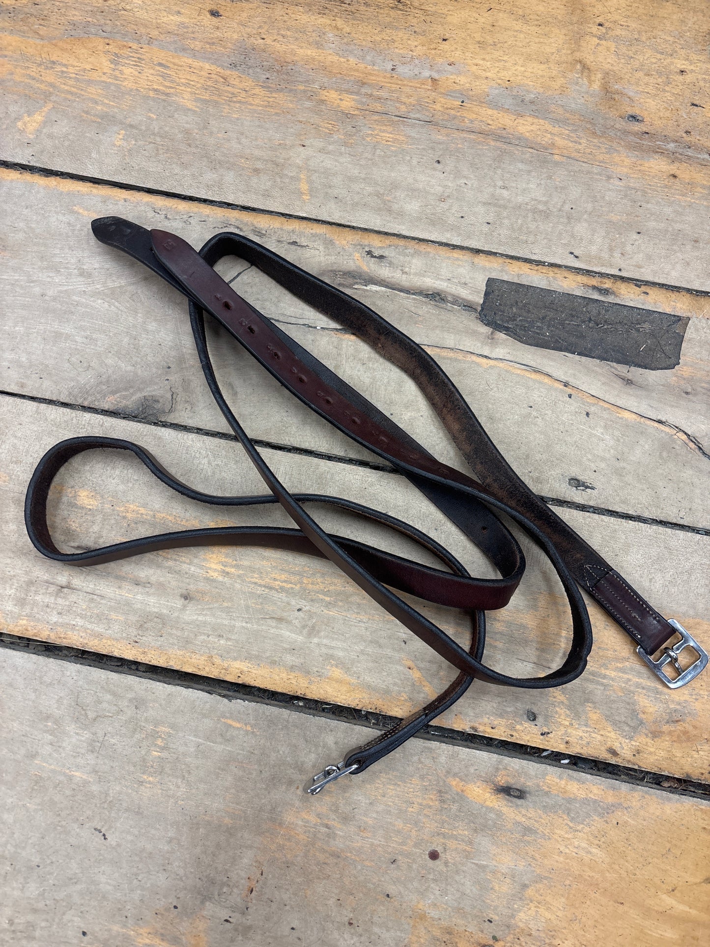 Stirrup Leathers-Brown-54”