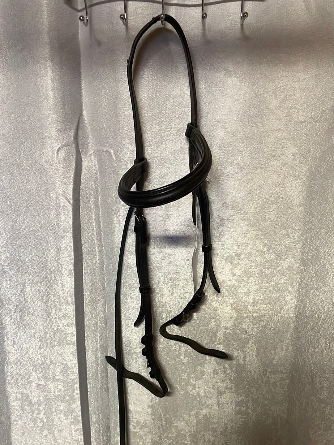 Headstall w/o Noseband-Black-Full