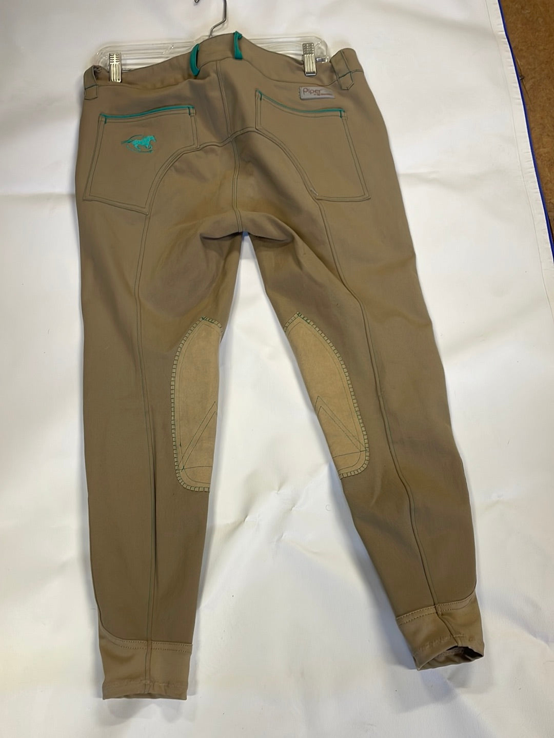 Smartpak Piper Knee Patch Breeches-Tan-32R