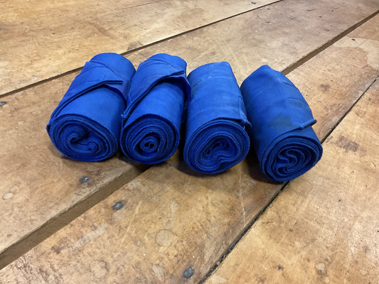 Standing wraps- set of 4, royal