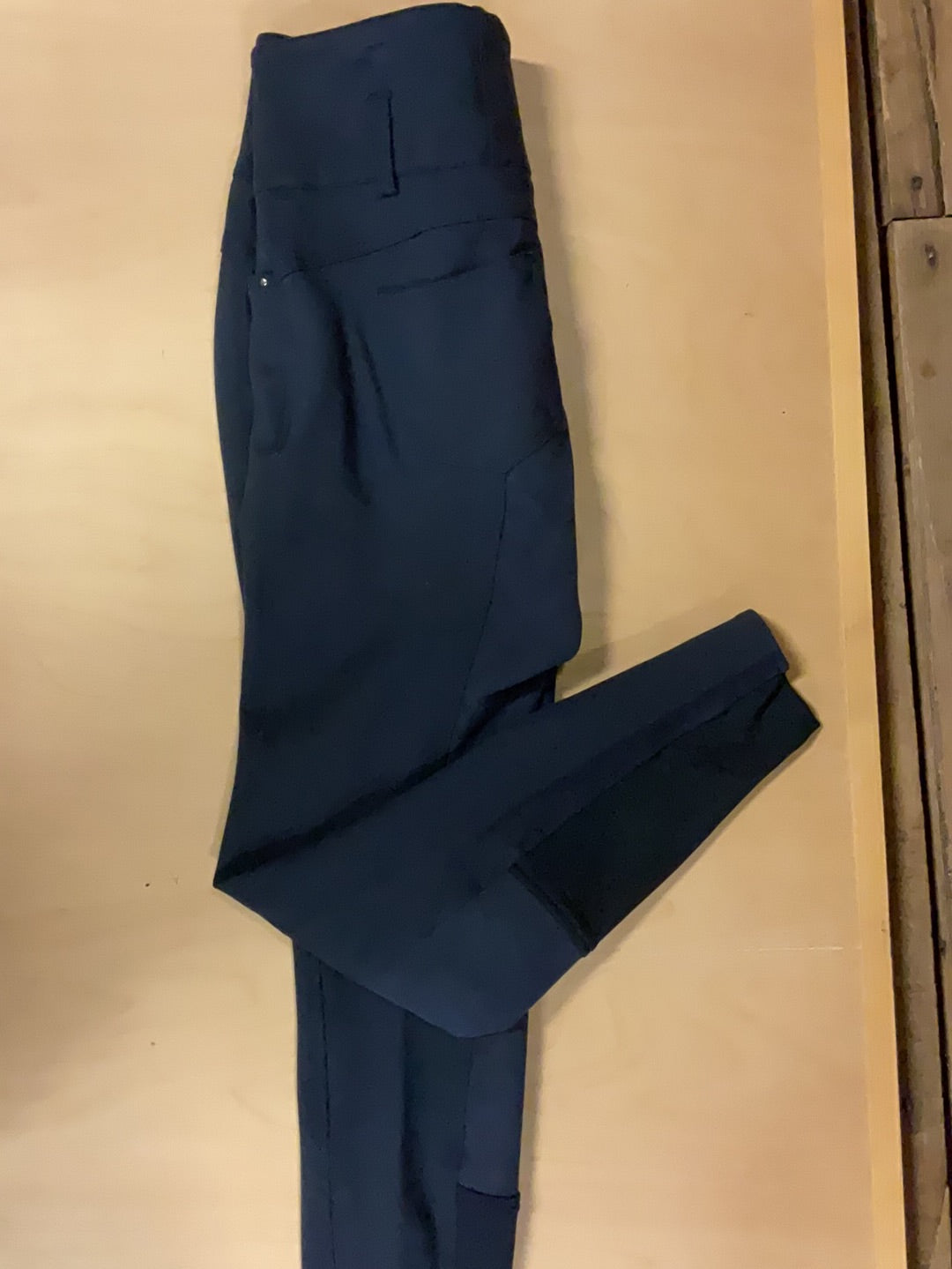 Pantalon d'équitation à fond intégral en cuir taille haute Tara Horze