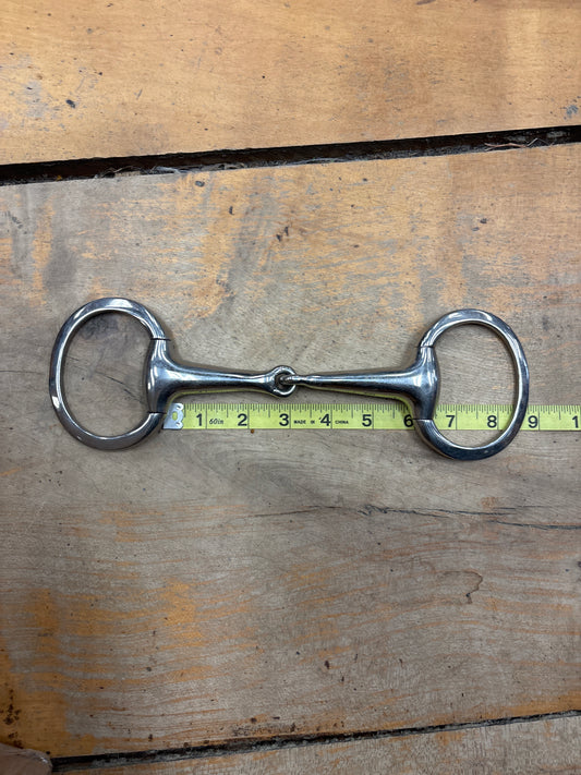 Hollow Mouth Eggbutt Snaffle-5.75”