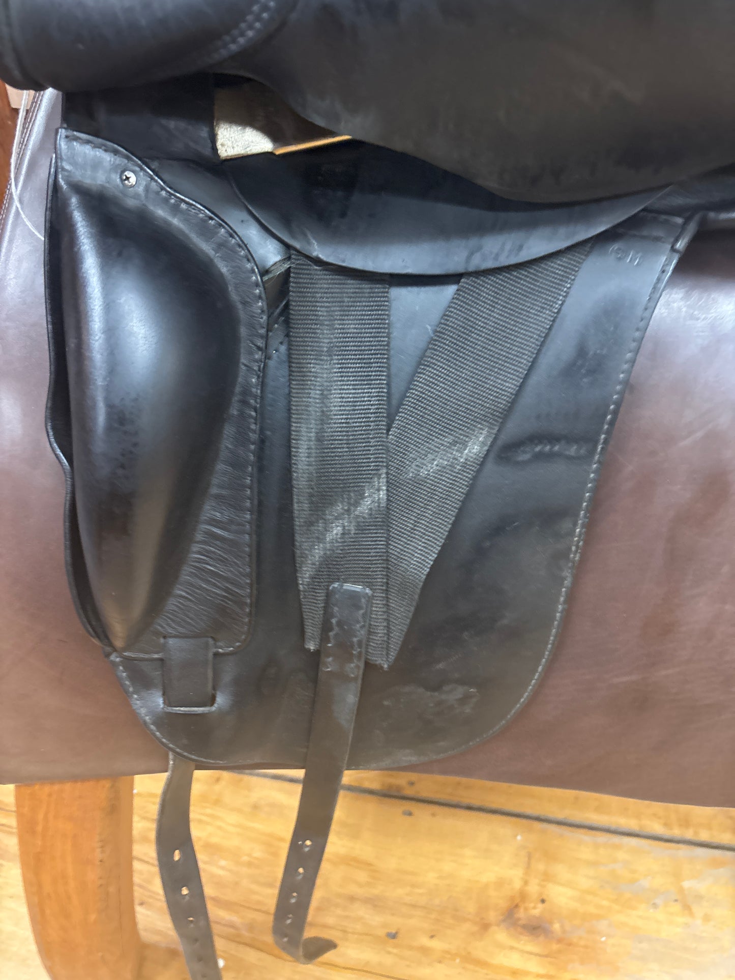 Schleese Ostergaard Dressage Saddle-Black-18”-Medium