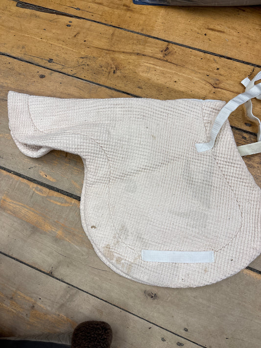 Fitted Waffle Pad-Pink