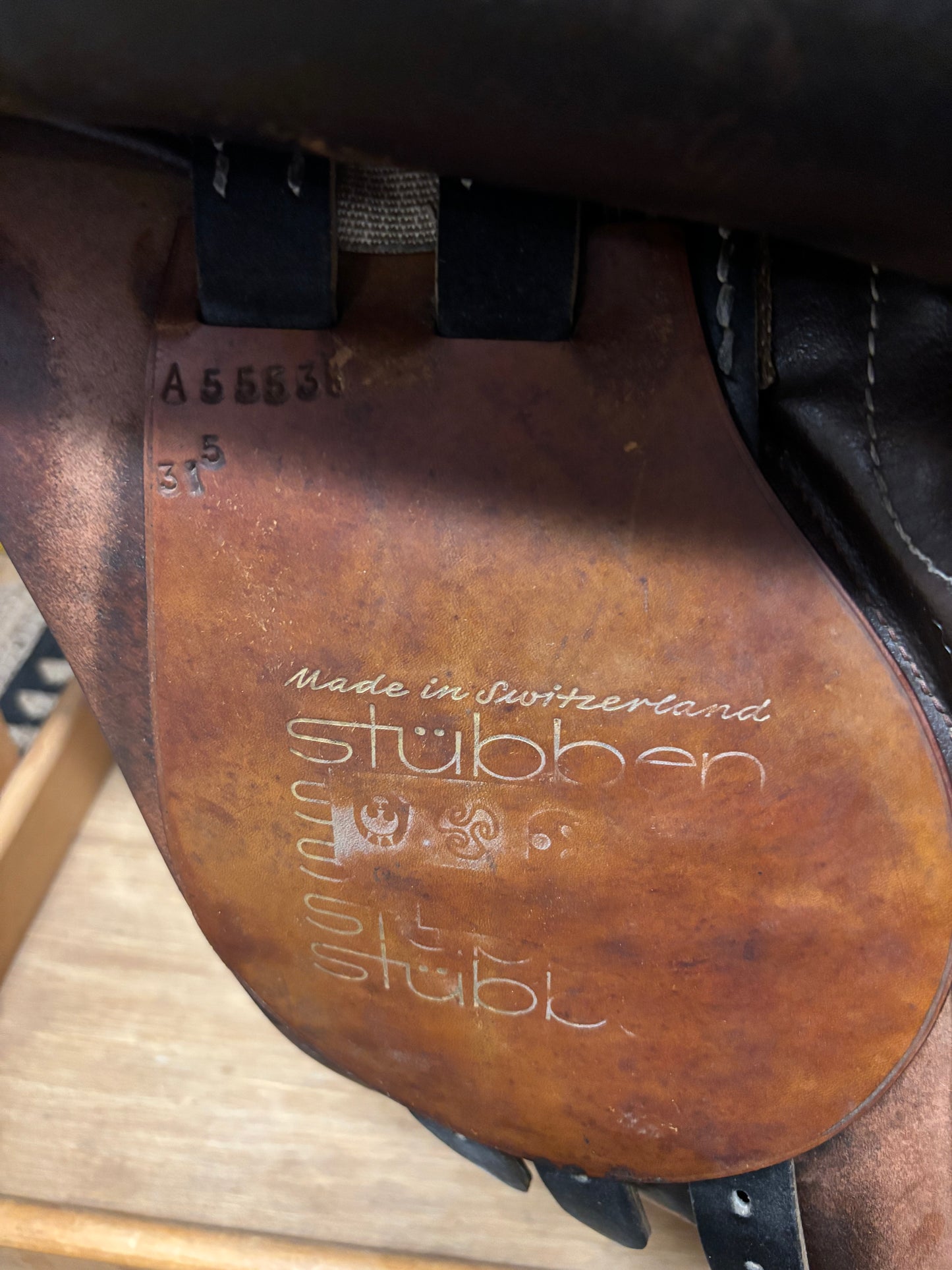 Stubben Siegfried All Purpose Saddle-Brown-31.5cm-17”