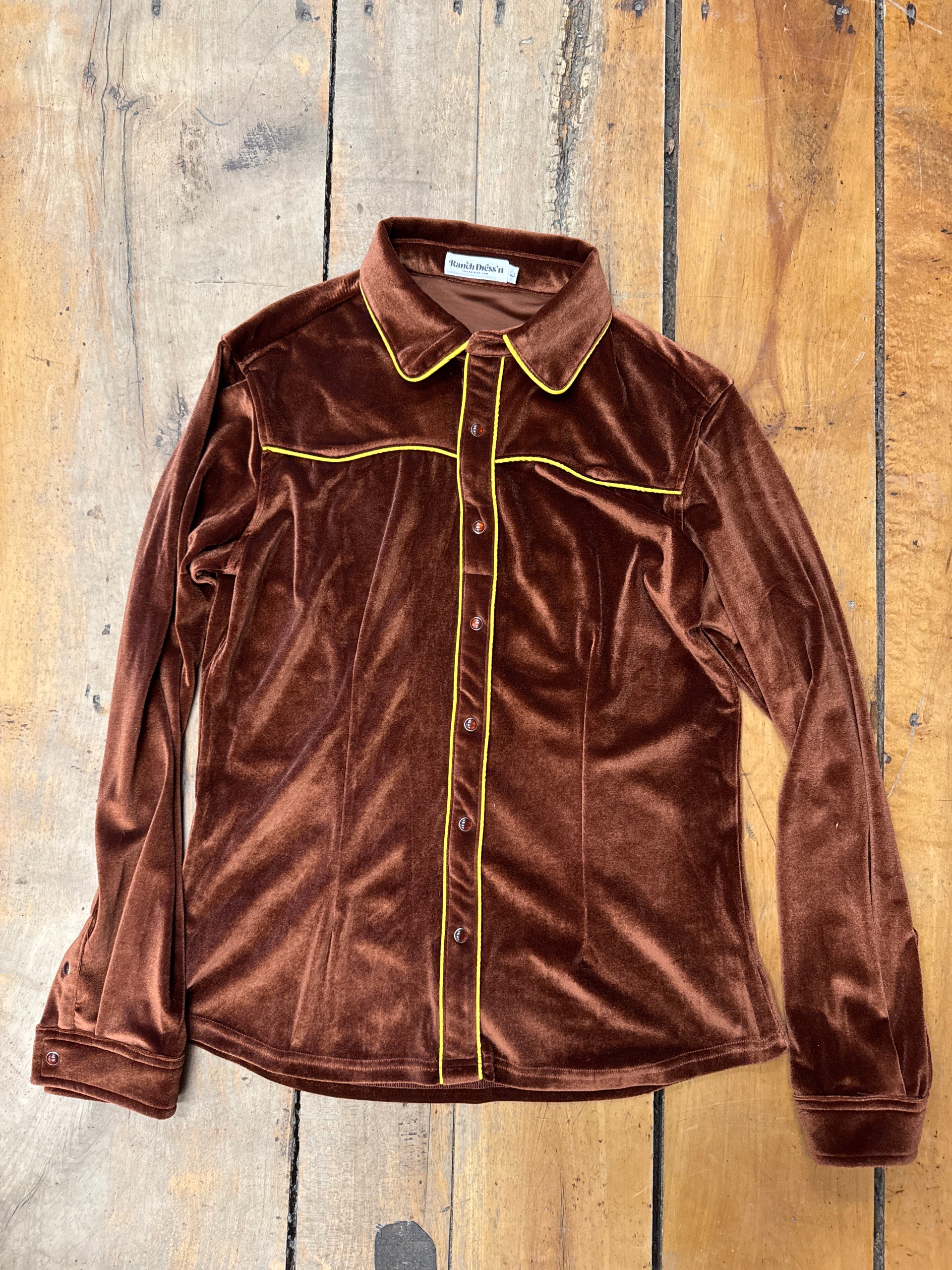 ranch dress n Ranch Dress'n Rodeo Shirt-Rust-Large – The Tack Attic
