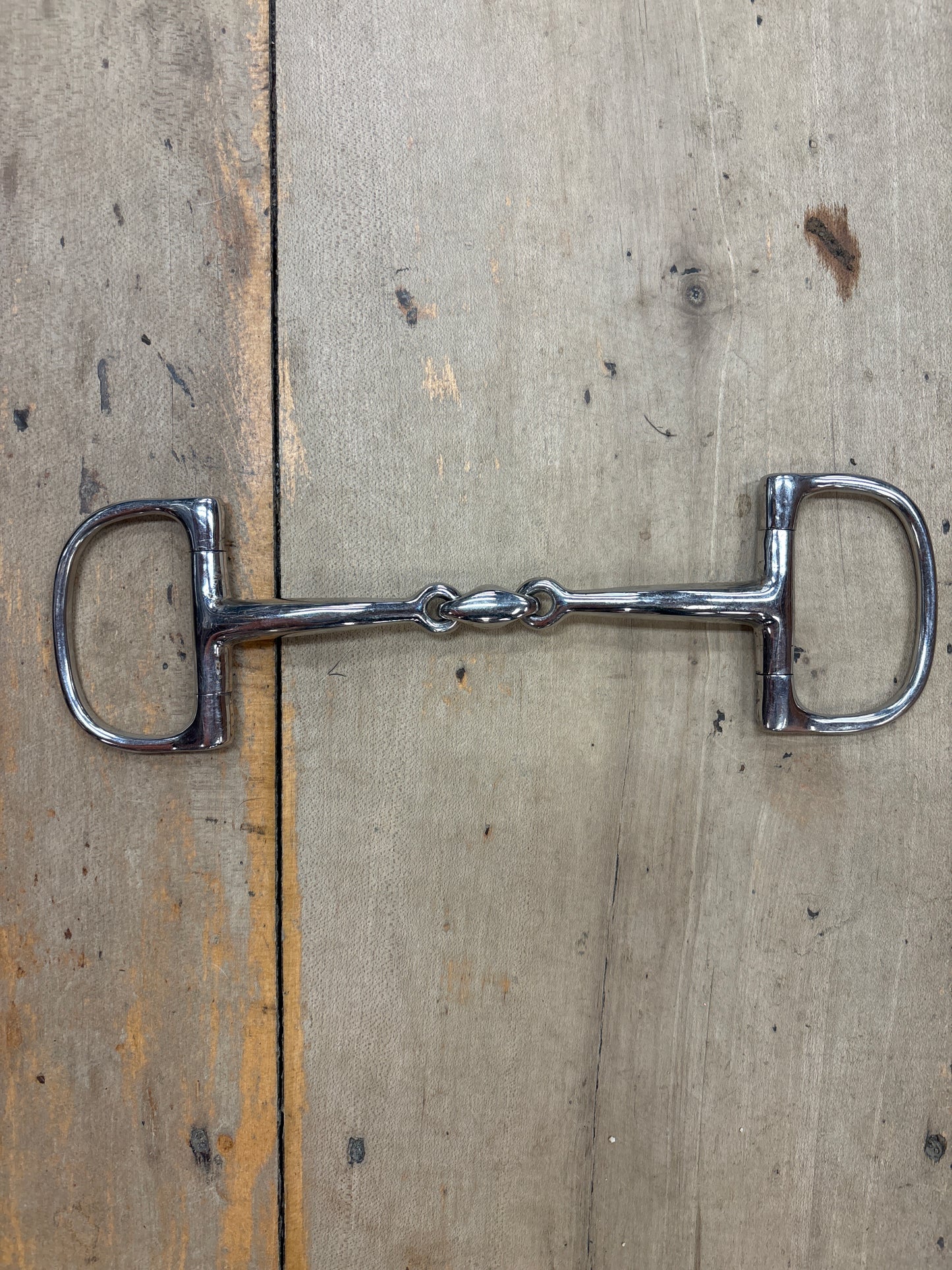 Dee Ring Snaffle with Lozenge-6.5”