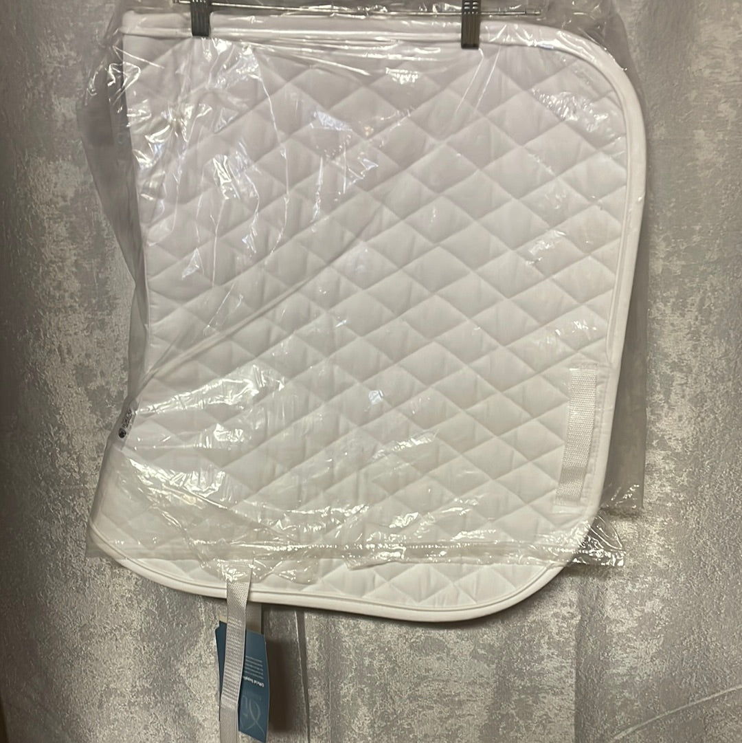 Tolkat Classics III Dressage Pad-White/White-Regular