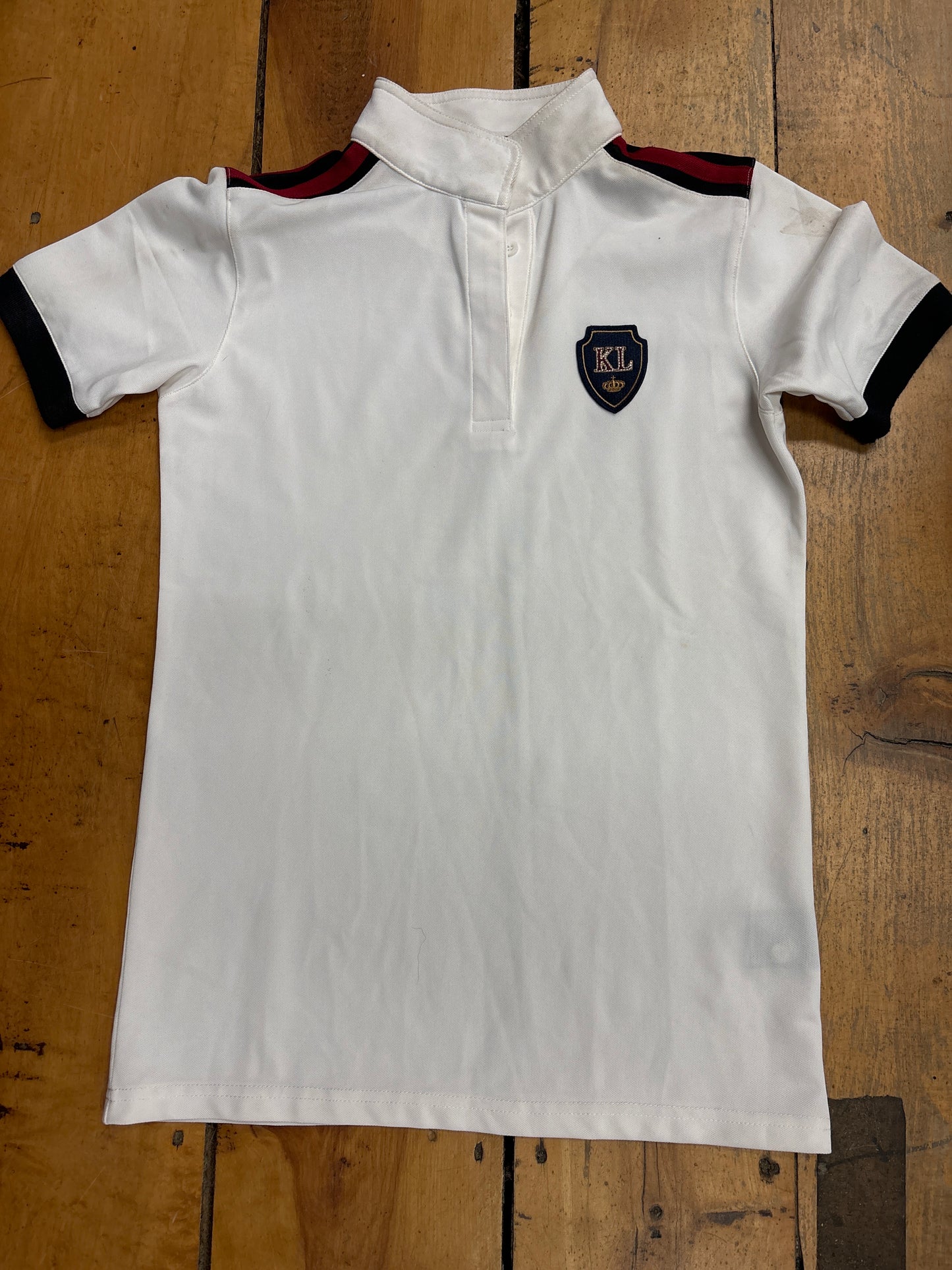 Kingsland Polo Shirt-White-Small