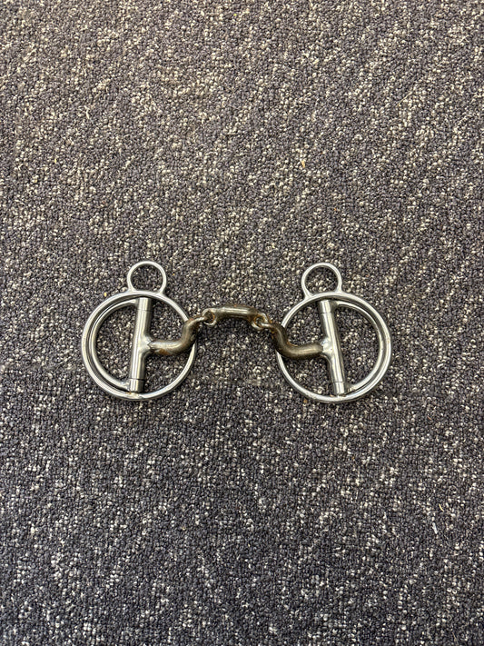 Rockin S Raised Snaffle Bit-5.5”