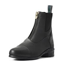 Ariat Women's Heritage IV Zip H20 Insulated Paddock Boots-Black-7.5