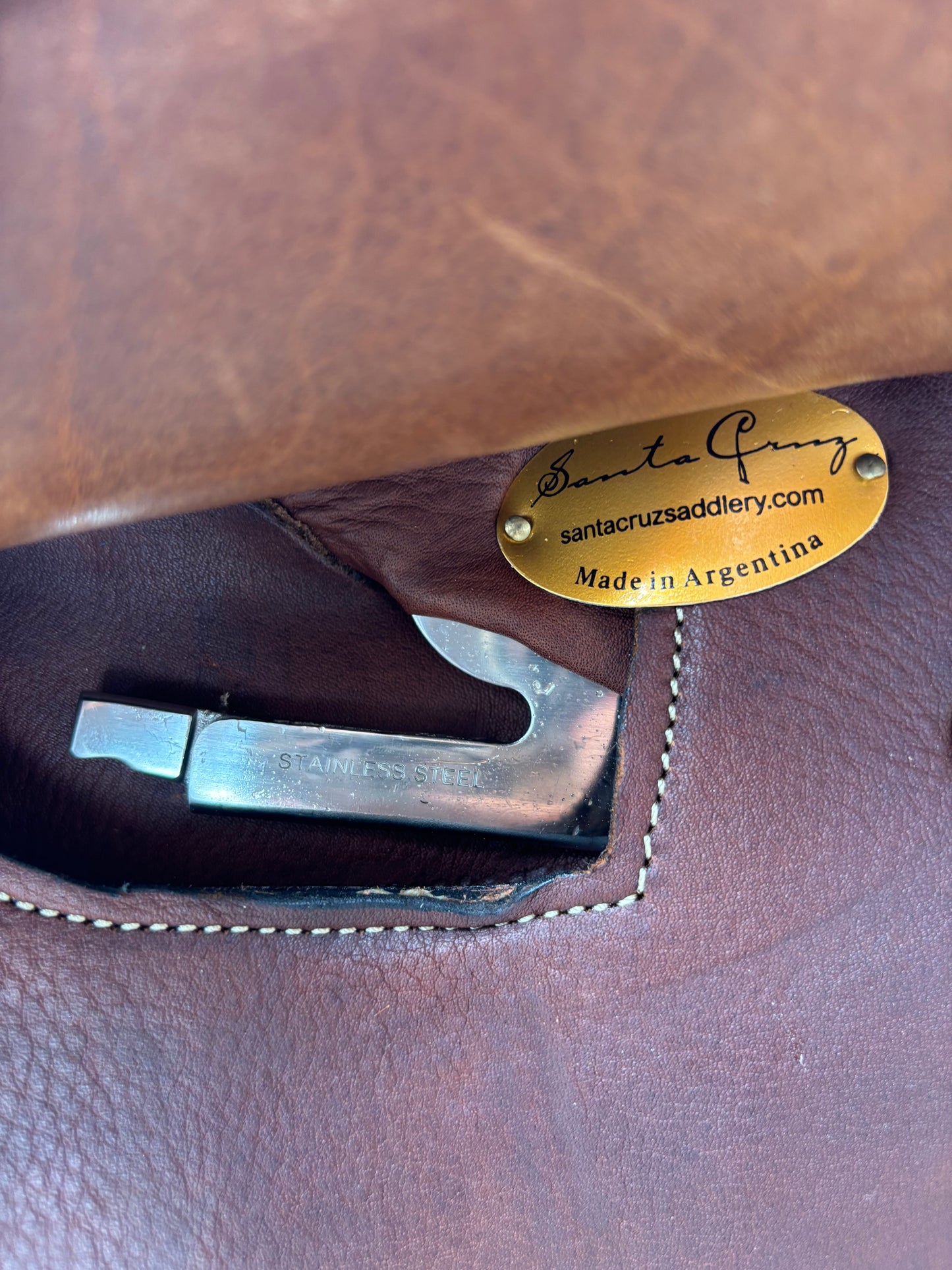 Santa Cruz Saddlery Barocca Eventing Saddle-Adjustable-17.5”