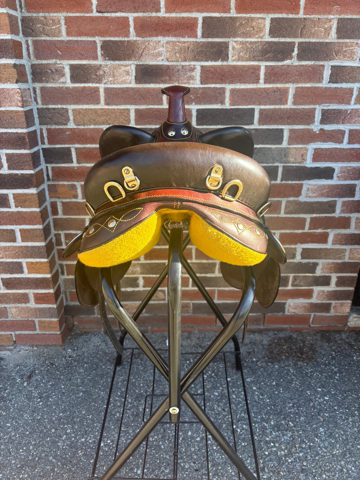 Australian Outrider Stock Saddle-Brown-16”-Medium