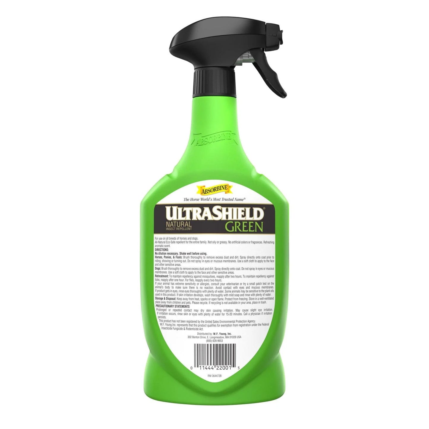 UltraShield Fly Spray-Green-32 Fl Oz