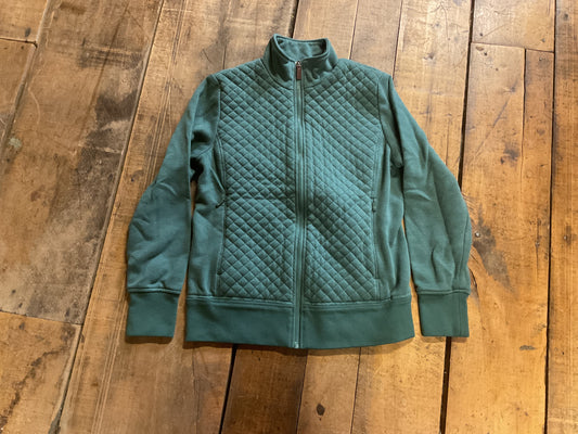 Hadley Zip Sweater- Green