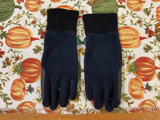 Dublin Winter Gloves-Navy-Medium