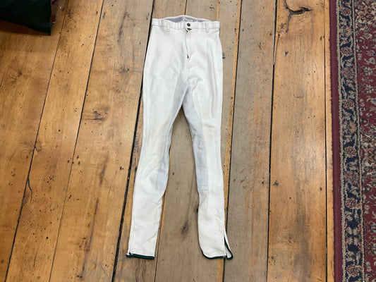 Devon Aire FS Breeches-White-26L