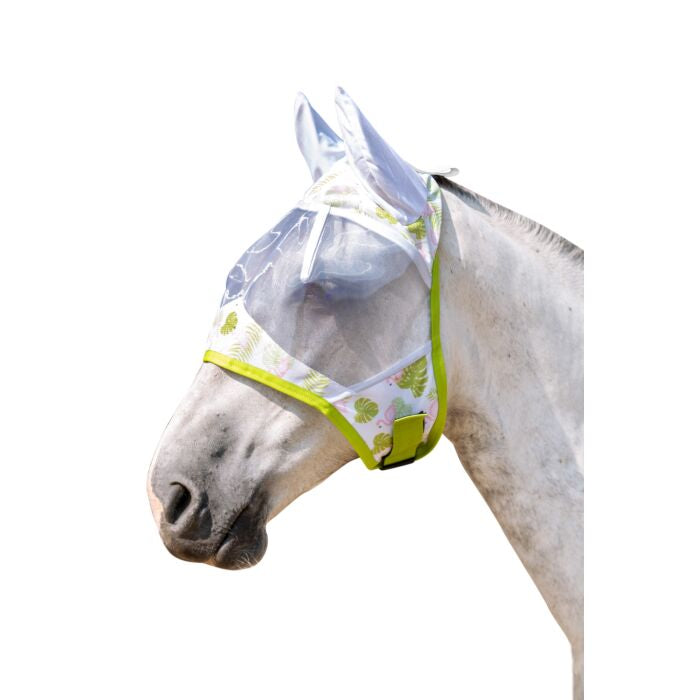 HKM Fly Mask-Flamingo