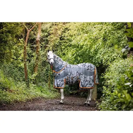 Horseware Amigo CamoFly USA-Grey/Orange-84"