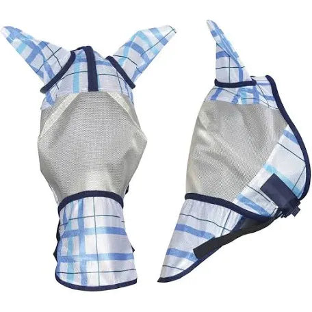 Pessoa Plaid Fly Mask