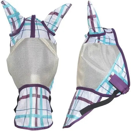 Pessoa Plaid Fly Mask