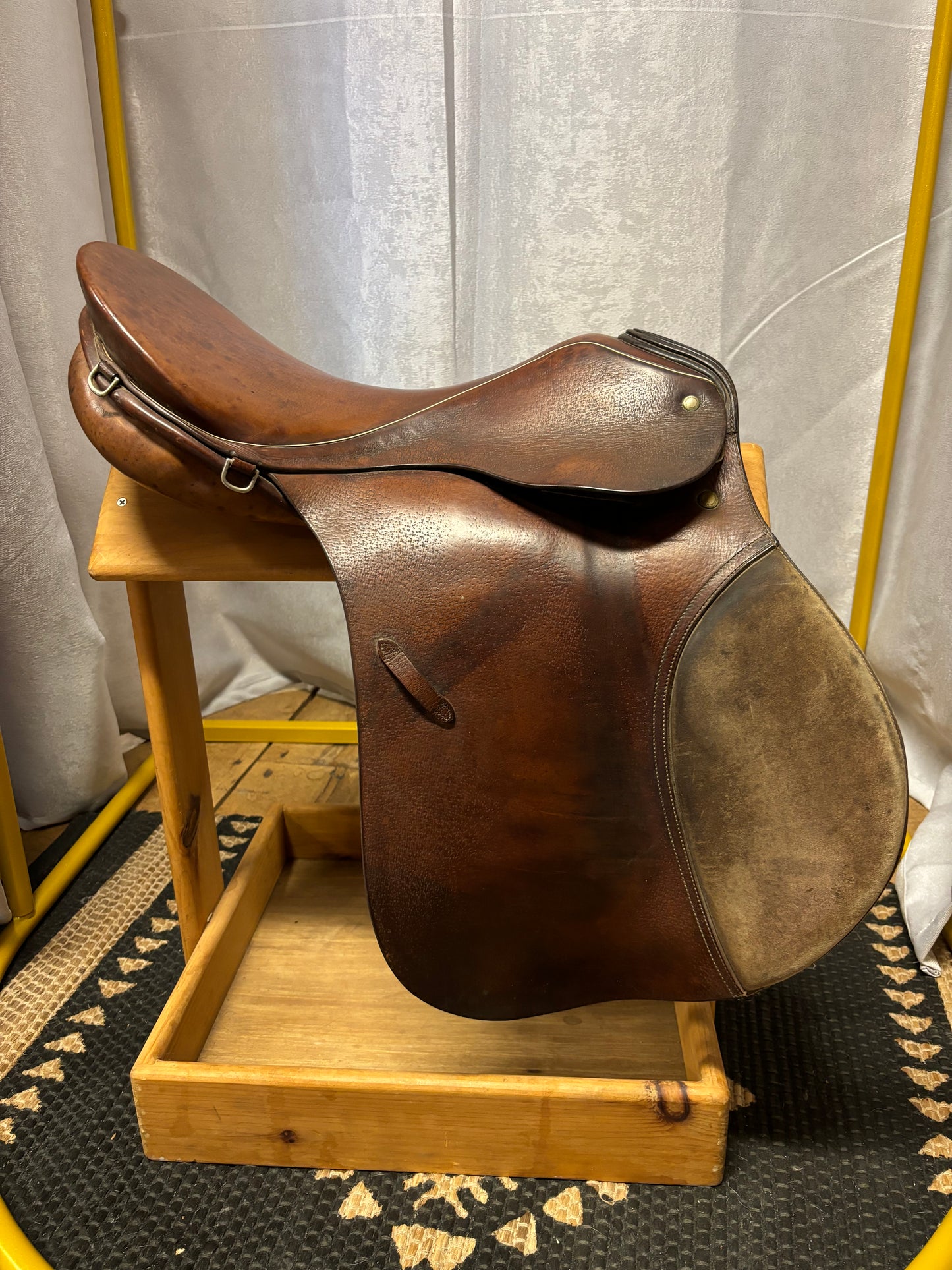 Passier PS Baum Close Contact Saddle-Brown-Medium-18”