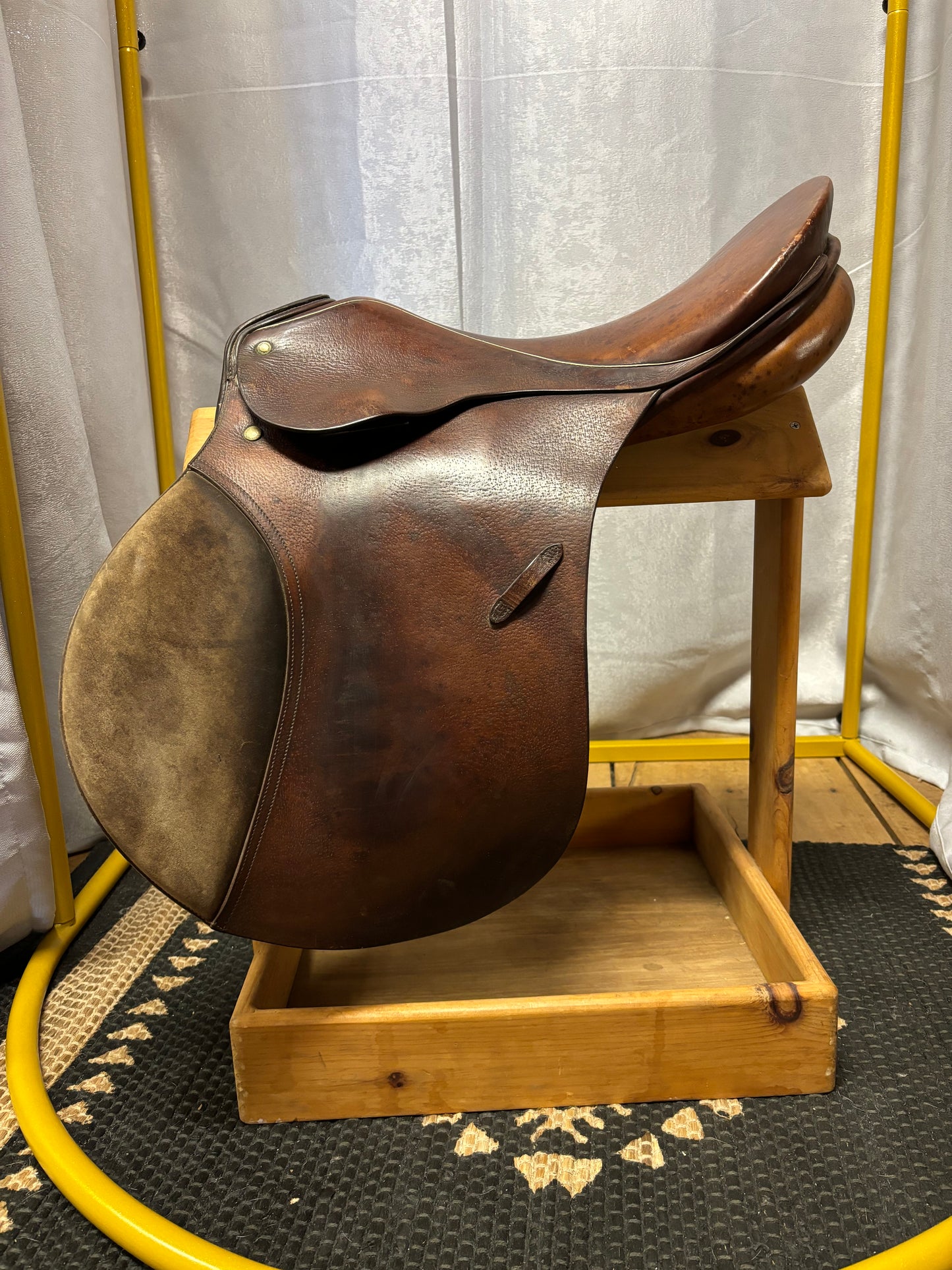 Passier PS Baum Close Contact Saddle-Brown-Medium-18”