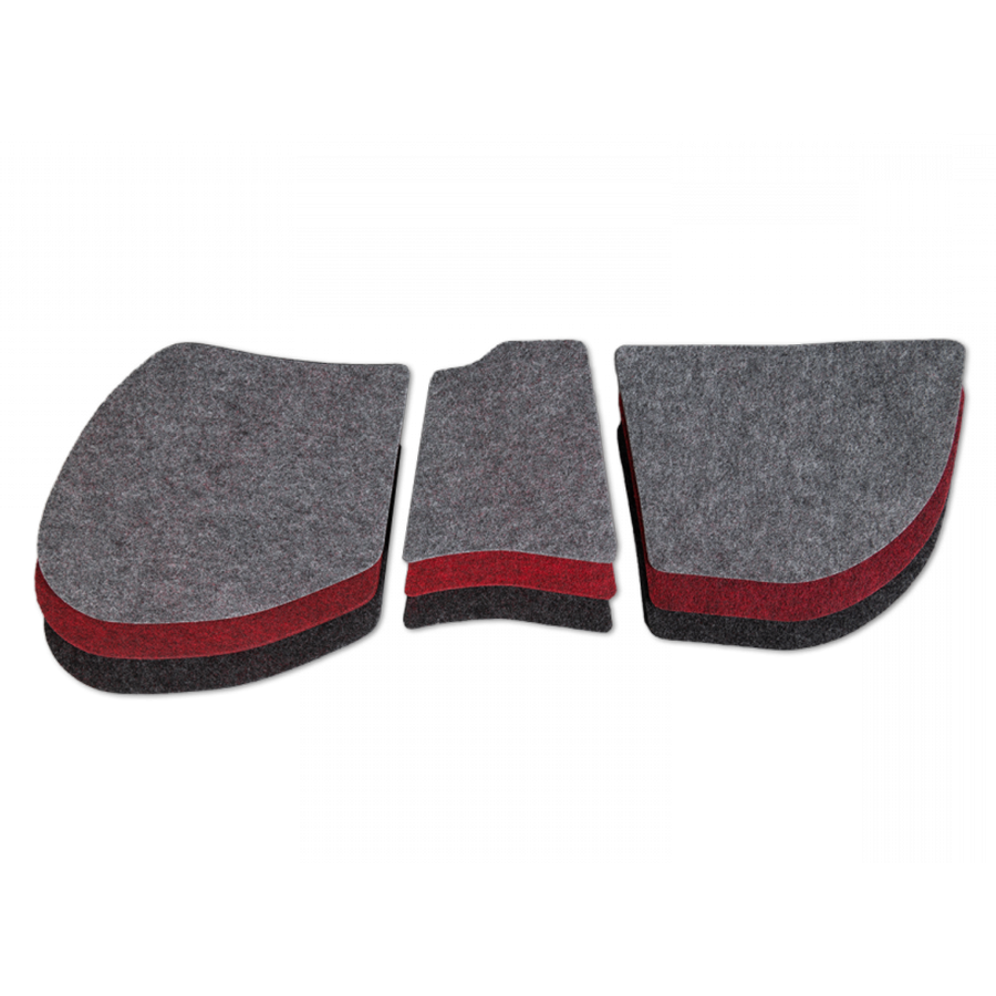 Felt inserts for Winderen Correction saddle half pad - dressage