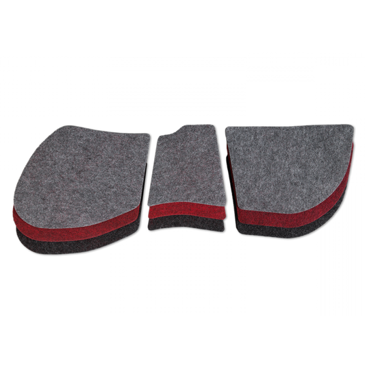 Felt inserts for Winderen Correction saddle half pad - dressage