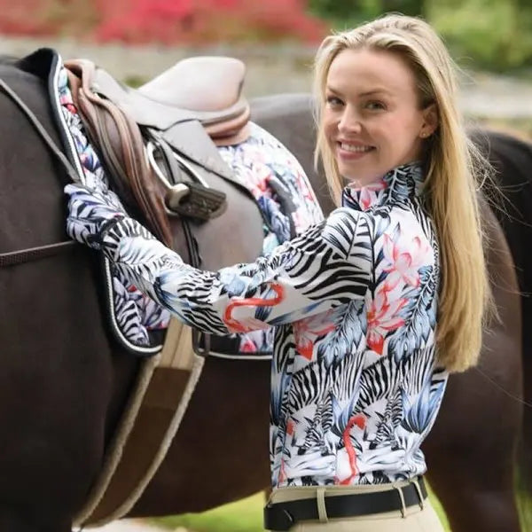 Ovation Altitude II Print Sunshirt-Zebra