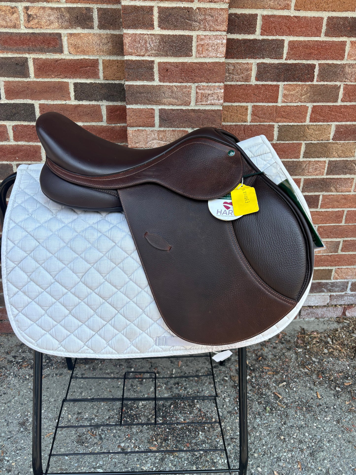 Arena Pony Close Contact Saddle-Brown-Adjustable